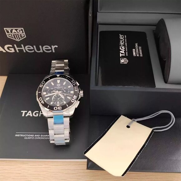 TAG HEUER Aquaracer 300M Chronograph Black Dial 43mm Men\'s Watch CAY111A.BA0927 main image 11